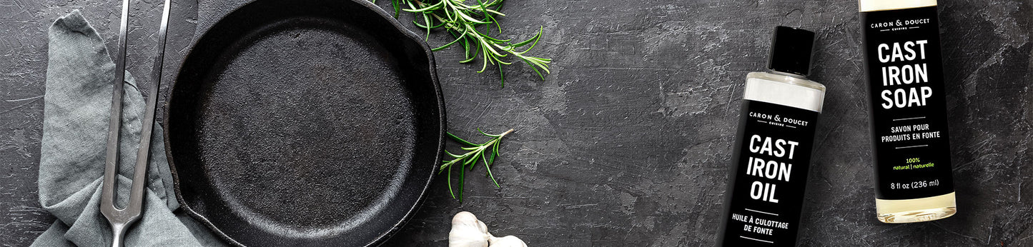 CAST IRON CLEANING, SEASONING & CONDITIONING