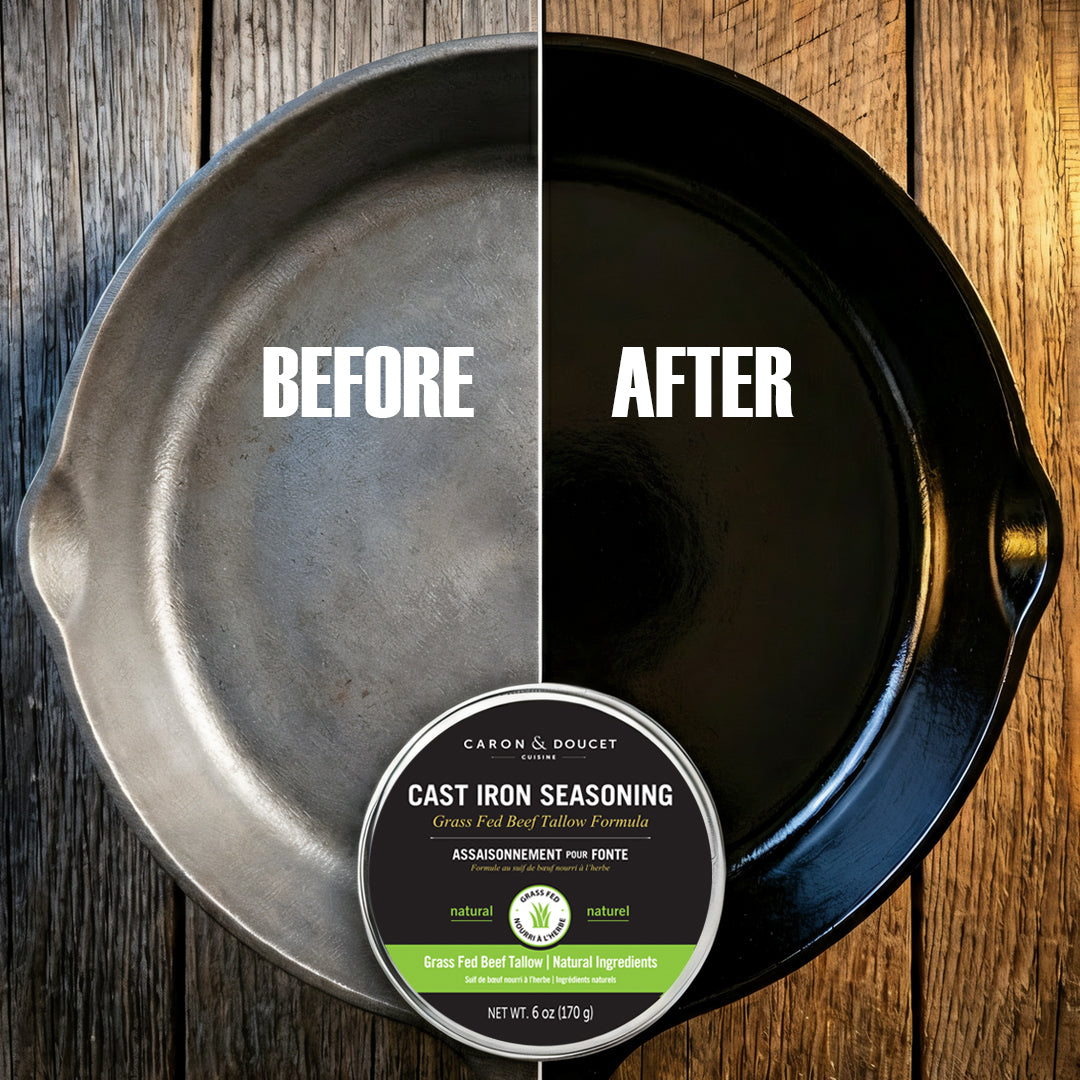 Beef Tallow Cast Iron Seasoning & Conditioner, 170g