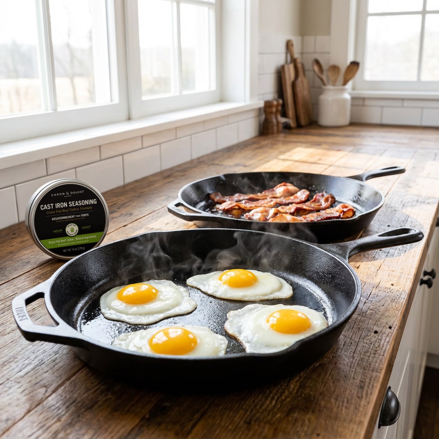 Beef Tallow Cast Iron Seasoning & Conditioner, 170g
