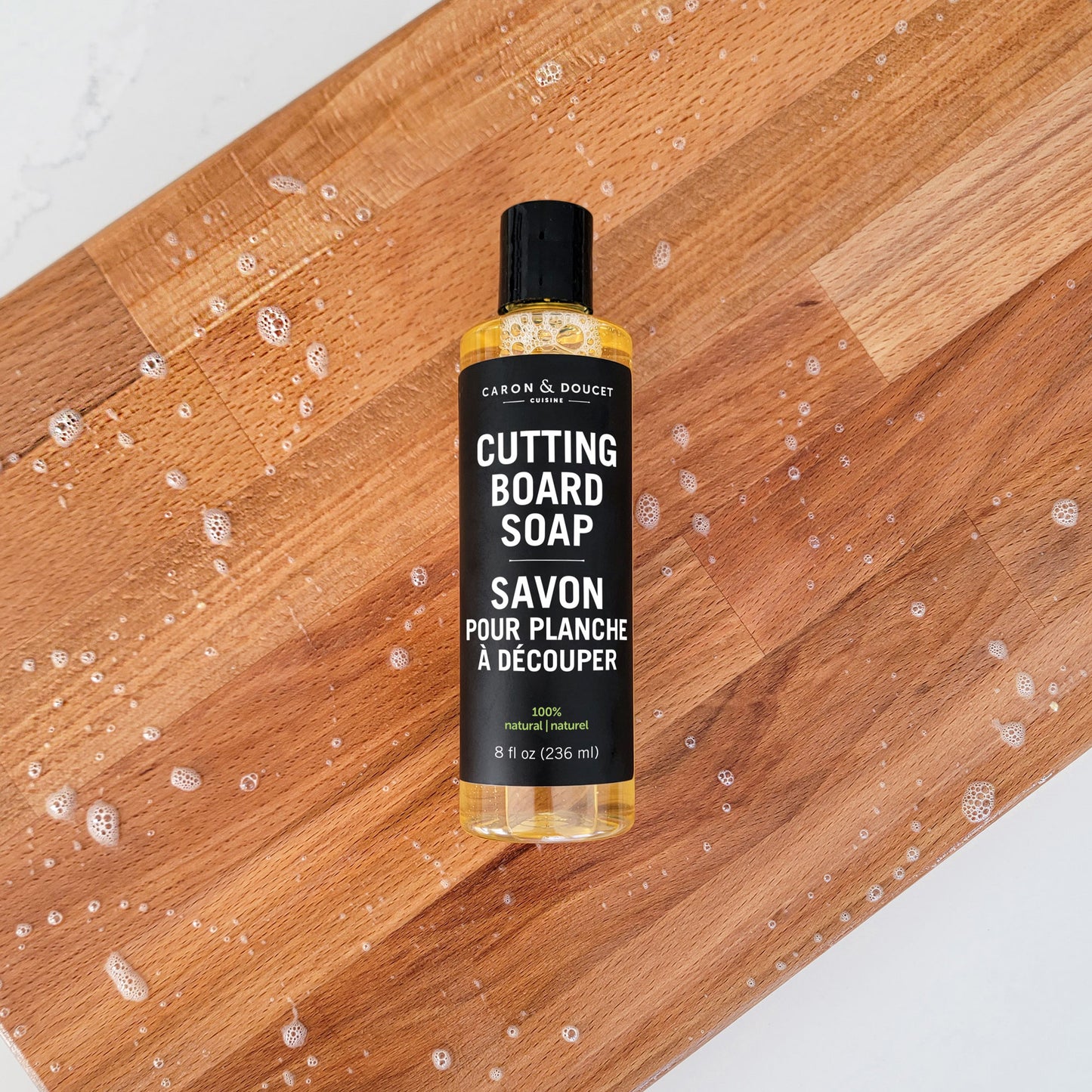 Caron & Doucet Natural Cutting Board Soap Foam