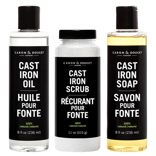 Caron & Doucet Natural Cast Iron Ultimate Bundle