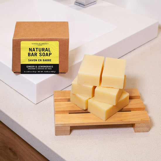 Ginger & Lemongrass Castile Bar Soap (6)