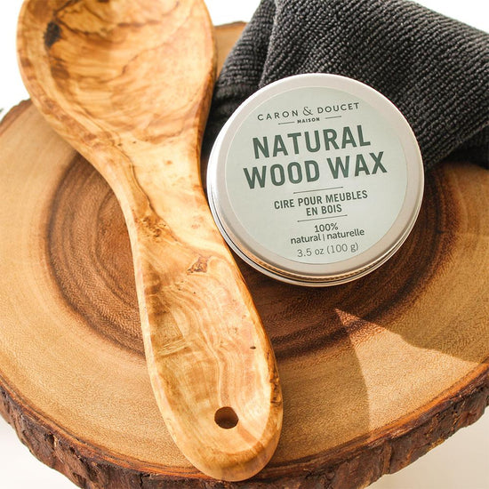 C&D Natural Wood Wax Wooden Spoon